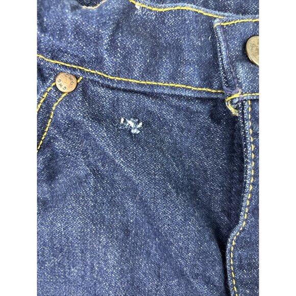 Vintage GWG CANADA GREAT WESTERN GARMENT COMPANY JEANS SIZE 32 X 31 DARK WASH - Picture 8 of 8